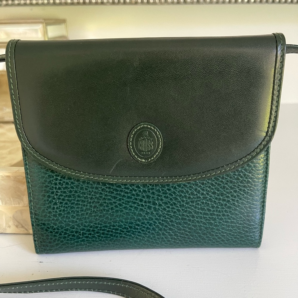 Mark Cross Vintage Leather Purse Crossbody